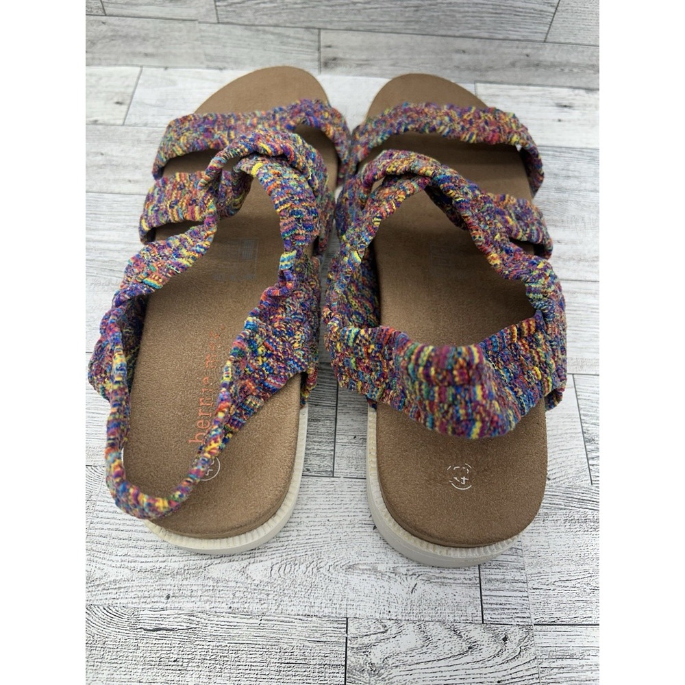 Bernie Mev. New York Sandals Soft Straps Rainbow Women's Sz 40‎ US 10 - Picture 8 of 11